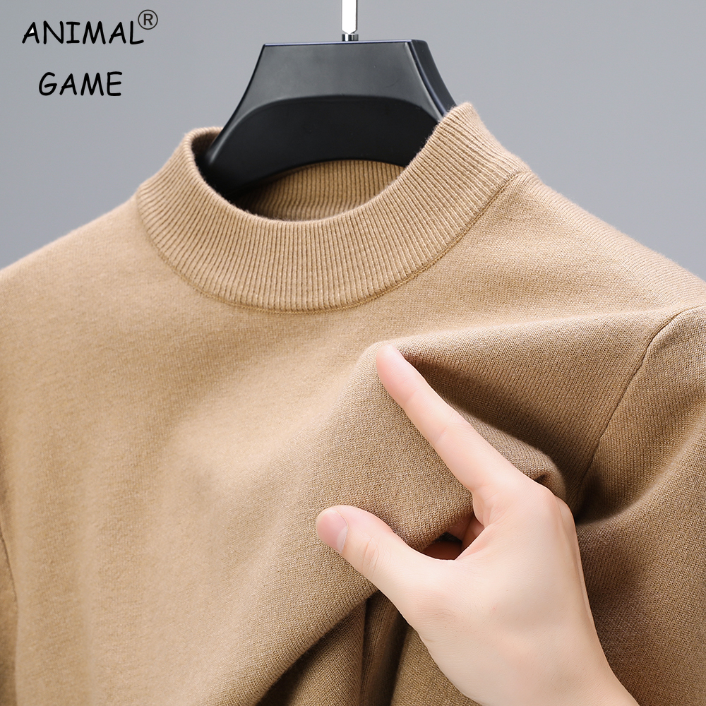 Winter Clothing Game - Half Turtleneck Knitwear Sweater New Autumn/Winter