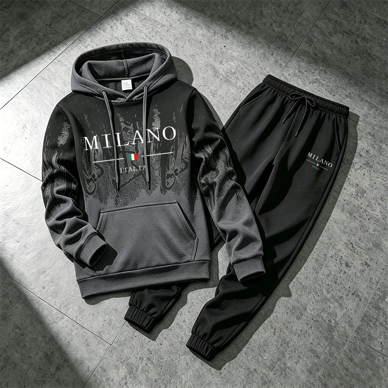 Winter Clothing Hoodie - 2026 New Arrival Men's Tracksuit Hoodie&sweatpants