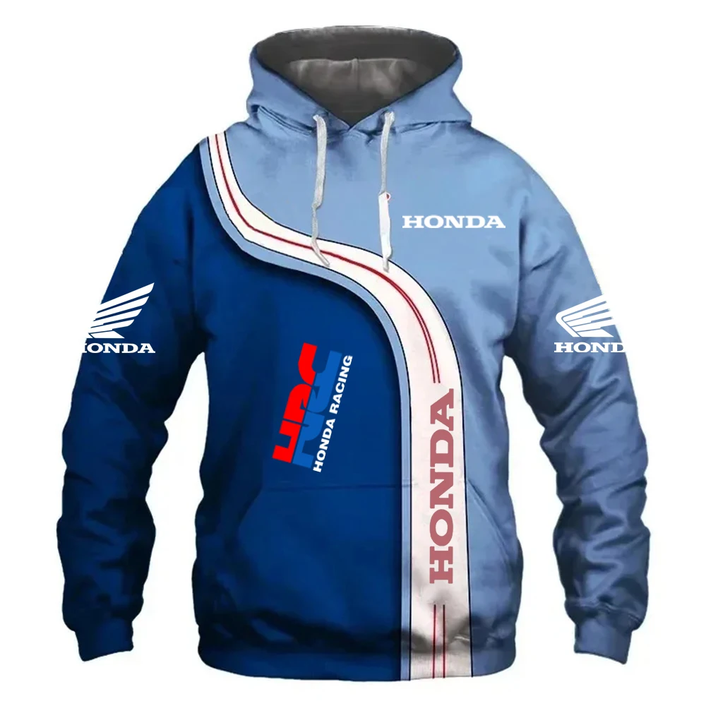 Winter Clothing Logos - Honda Hoodie Streetwear Fashion Honda Logo