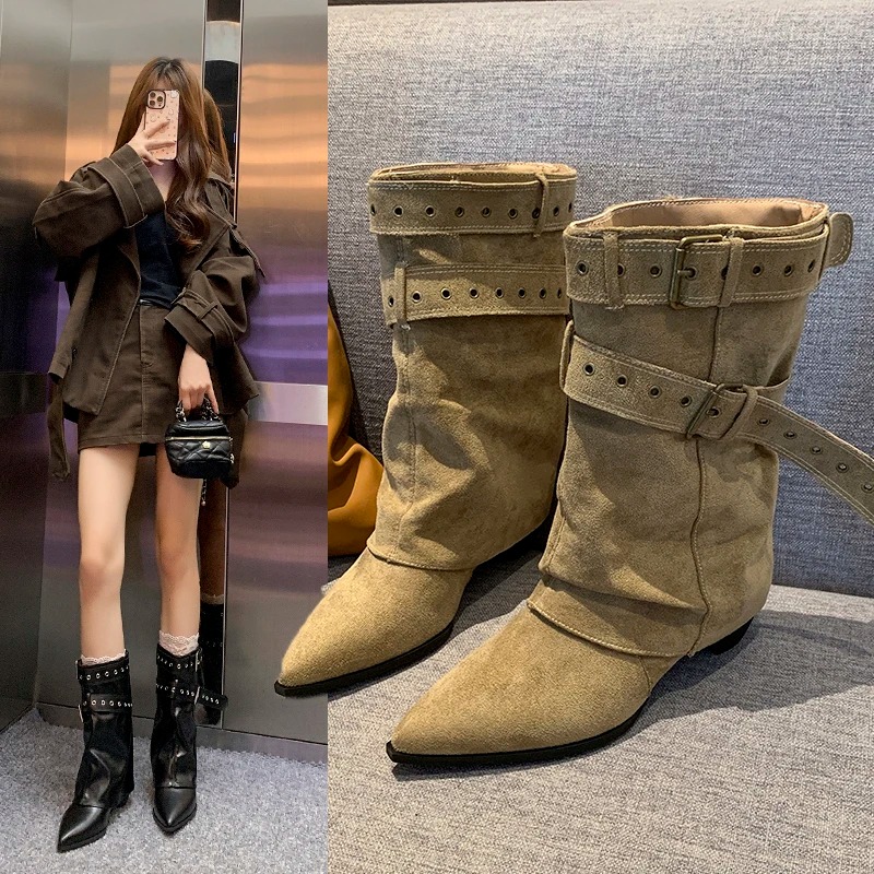 Winter Clothing Women'S - 2025 Pointed Toe Women's Winter Boots