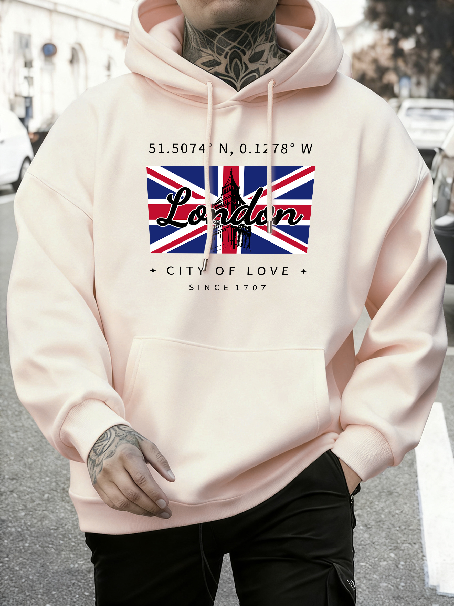 Winter Clothing London - London City Of Love Flag Printing