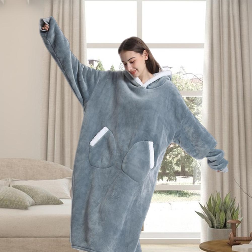 Winter Clothing Hoodie - Oversized Wearable Blanket Oversized Blanket Adult