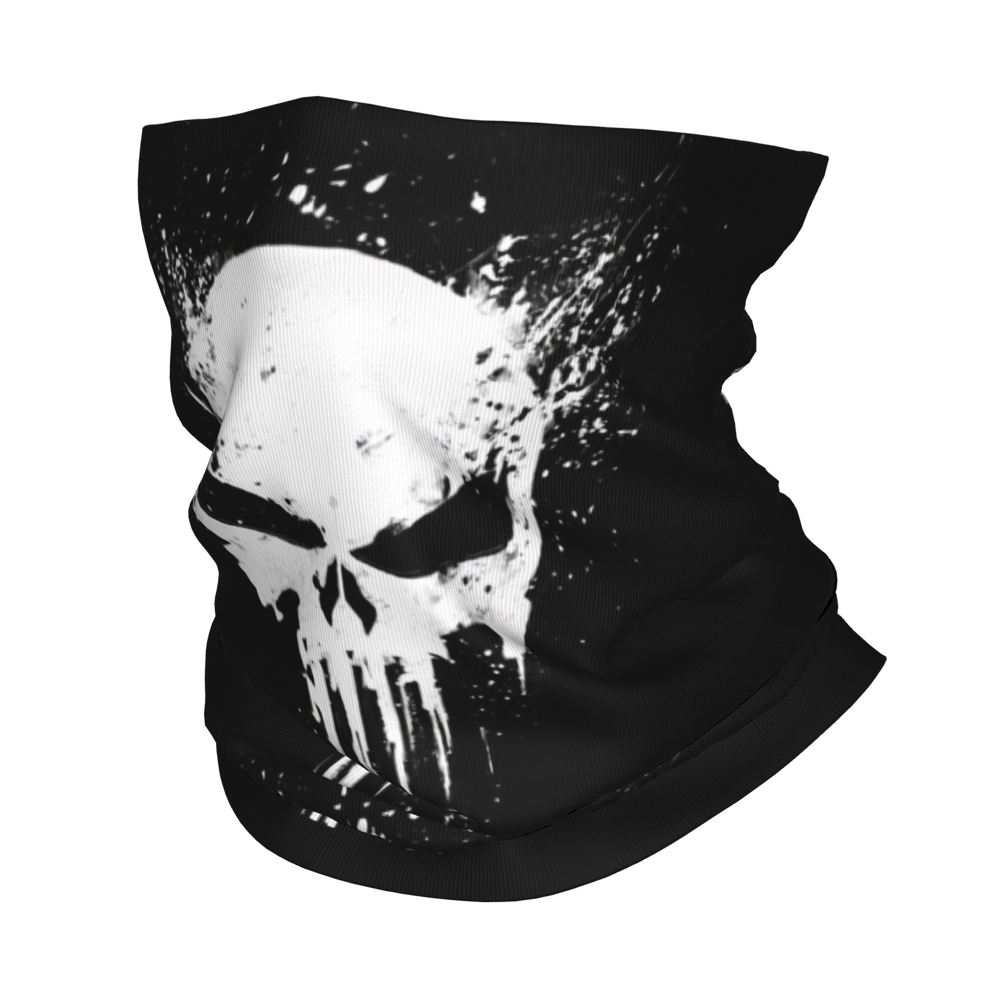 Custom Skeleton Skull Bandana  - مراجعة Neck Gaiter Fleece وسعره