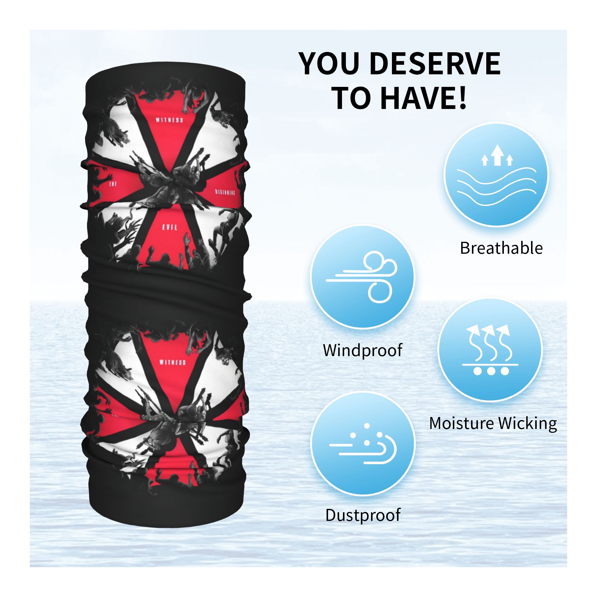 Umbrellas Corporations Residen - مراجعة Neck Gaiter Fleece وسعره