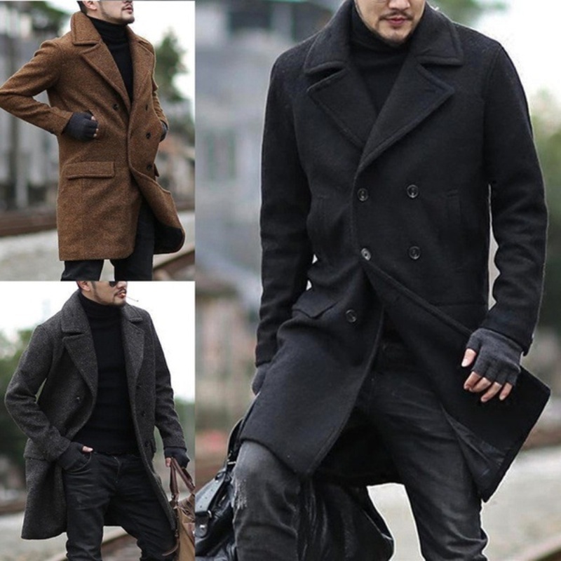 New Men's Jackets Casual Pocke - مراجعة Winter Clothes Shop وسعره