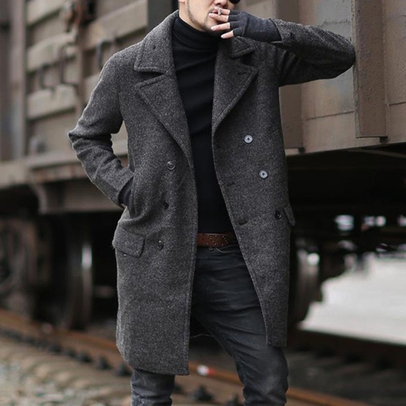New Men's Jackets Casual Pocke - مراجعة Winter Clothes Shop وسعره