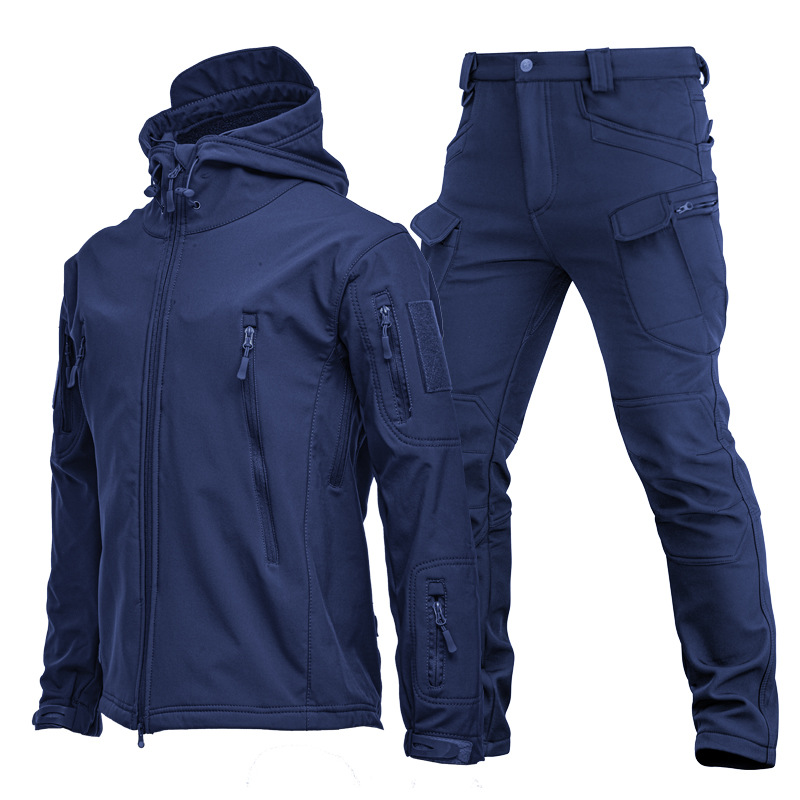 Mens Outdoor Shark Skin Softsh - مراجعة Windproof Jacket Softshell وسعره
