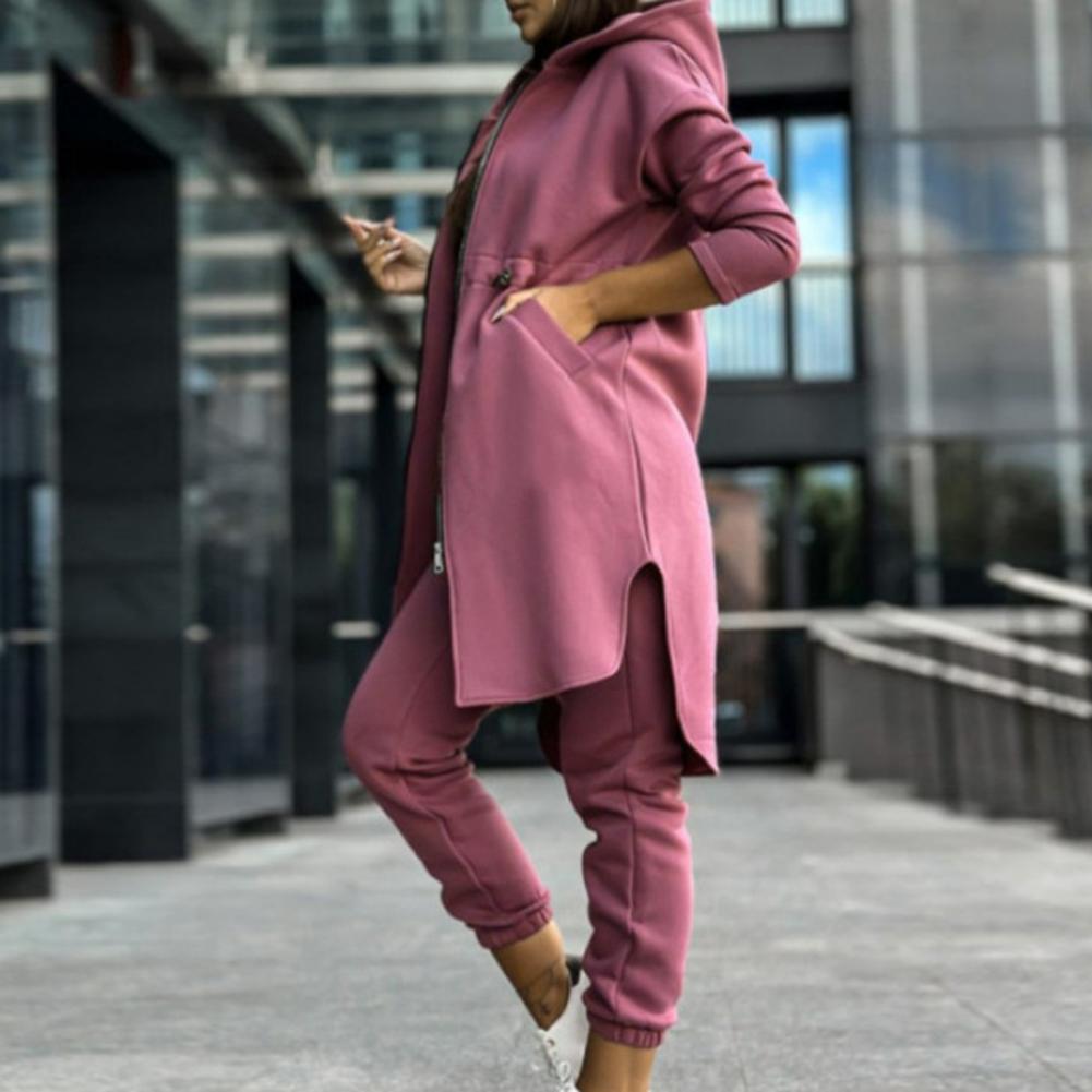 Pants Set Women Tracksuit Zipp - مراجعة Winter Clothing Hoodie وسعره