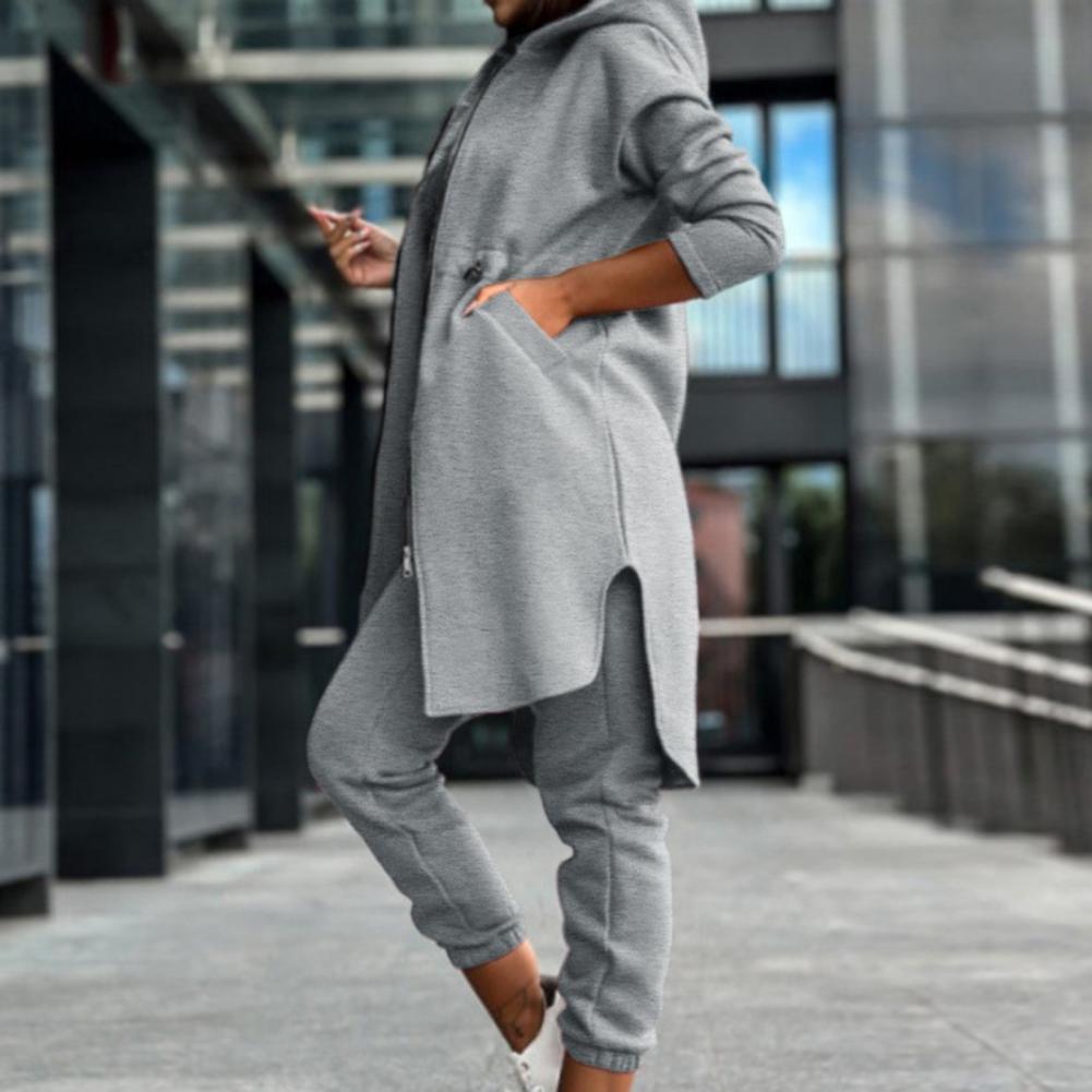 Pants Set Women Tracksuit Zipp - مراجعة Winter Clothing Hoodie وسعره