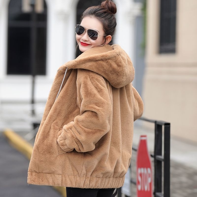 Plain with Zipper Female Hoode - مراجعة Winter Clothing Drawing وسعره