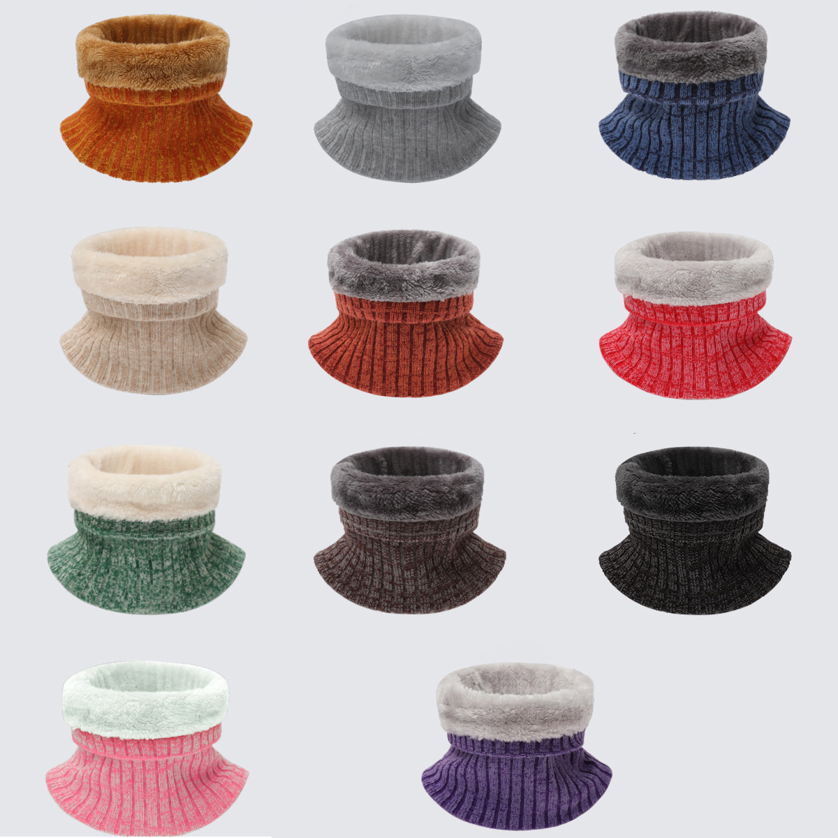 OVTRB Fuzzy Fleece Lining Neck - مراجعة Neck Gaiter Fleece وسعره