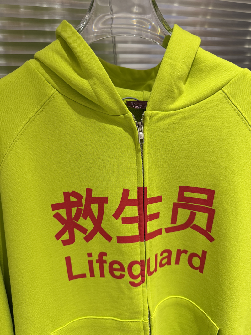 Fluorescent Yellow Hoody Sweat - مراجعة Yellow Winter Clothing وسعره