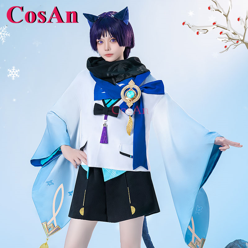 CosAn Game Genshin Impact Wand - مراجعة Winter Clothing Game وسعره