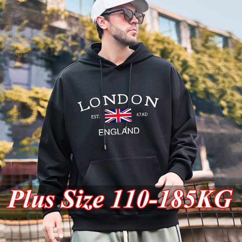 London Fashion Print Hoodies f - مراجعة Winter Clothing London وسعره