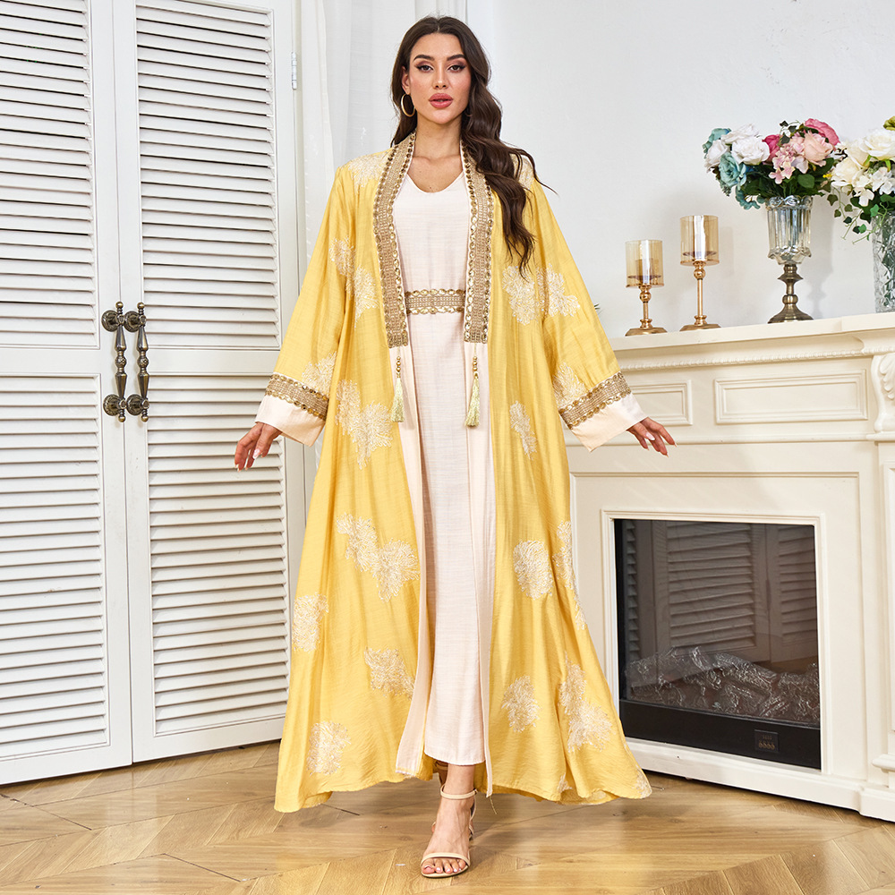 Mt480 New Ethnic Style Women's - مراجعة Yellow Winter Clothing وسعره