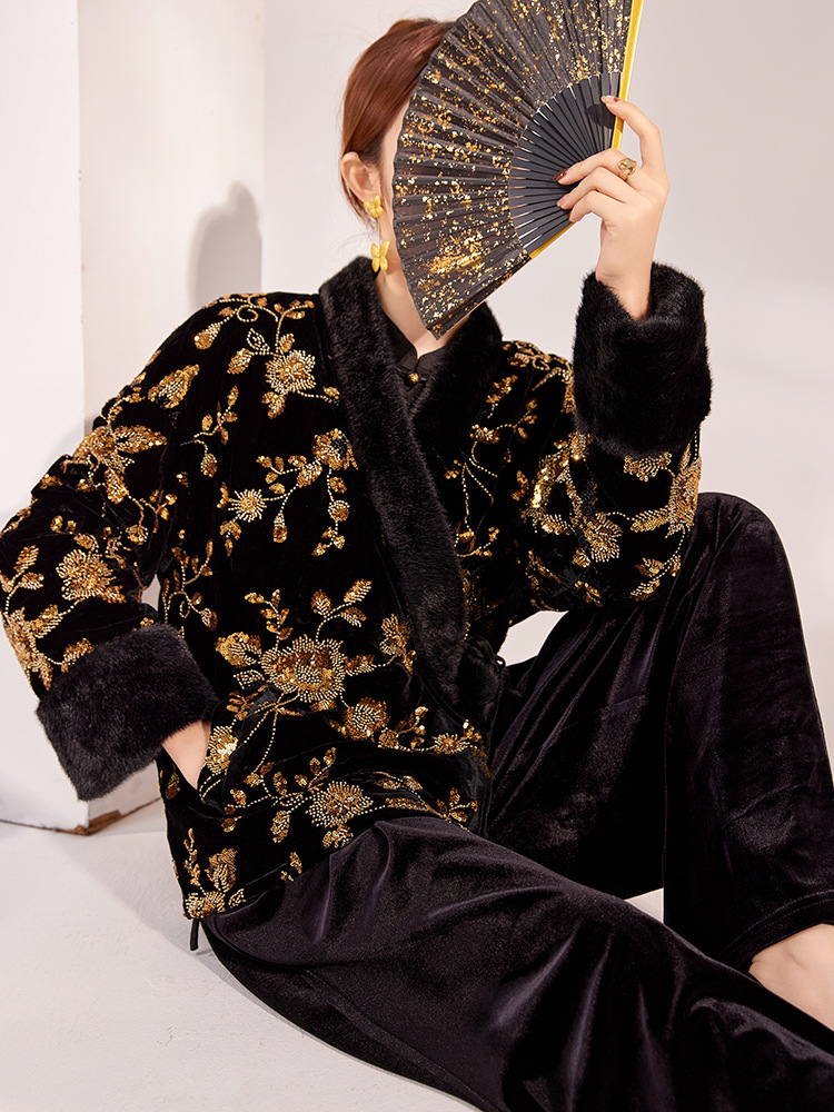 New Chinese Style Winter Women - مراجعة Jacket Winter Clothing وسعره