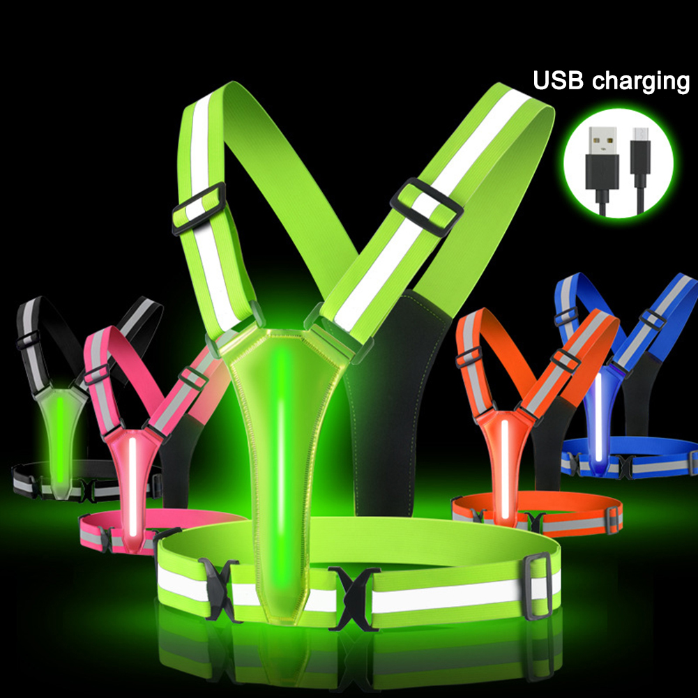 LED Running Vest USB Rechargea - مراجعة Winter Clothing Kids وسعره