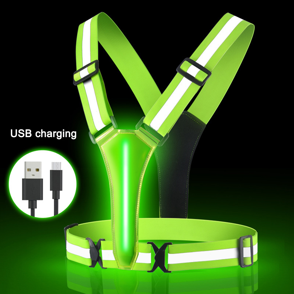 LED Running Vest USB Rechargea - مراجعة Winter Clothing Kids وسعره