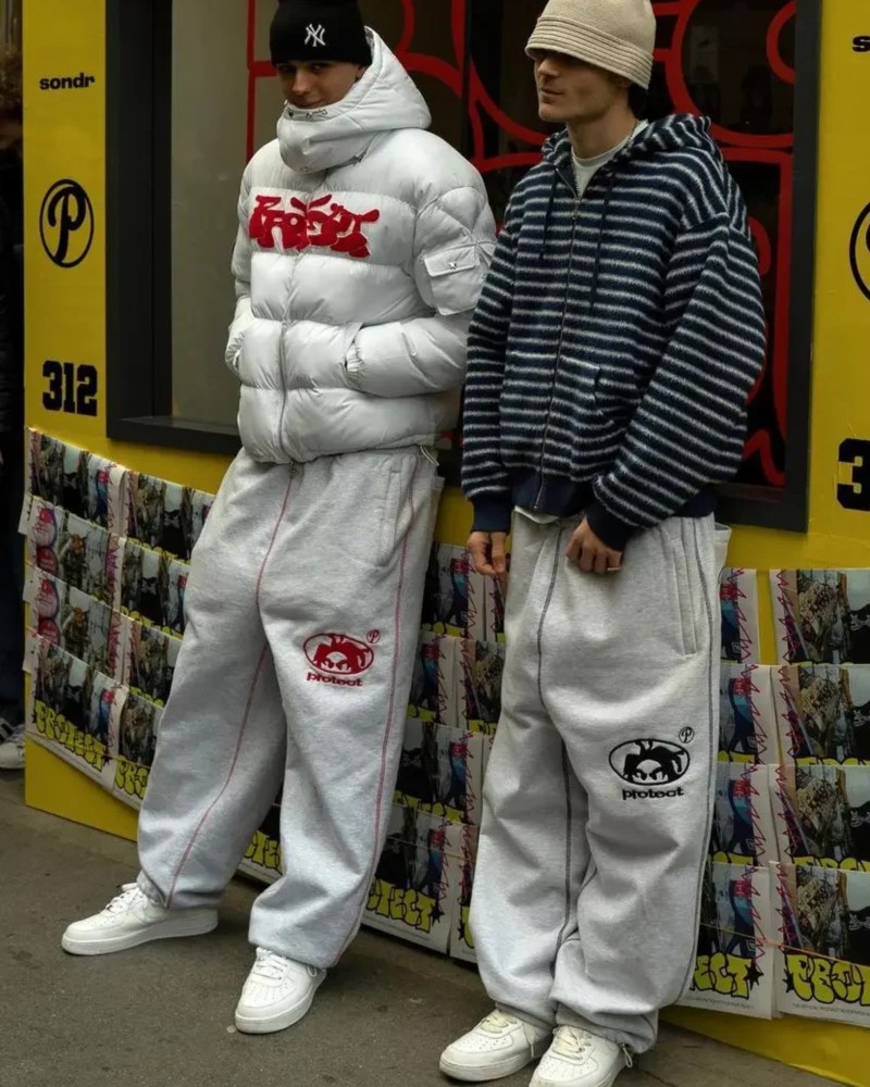 Man Embroidery Baggy Pants Car - مراجعة Winter Clothes Shop وسعره