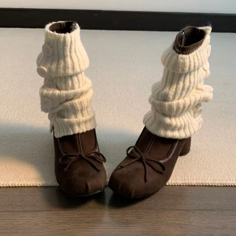 Bow High Heels Women Boots New - مراجعة Winter Clothing Women'S وسعره