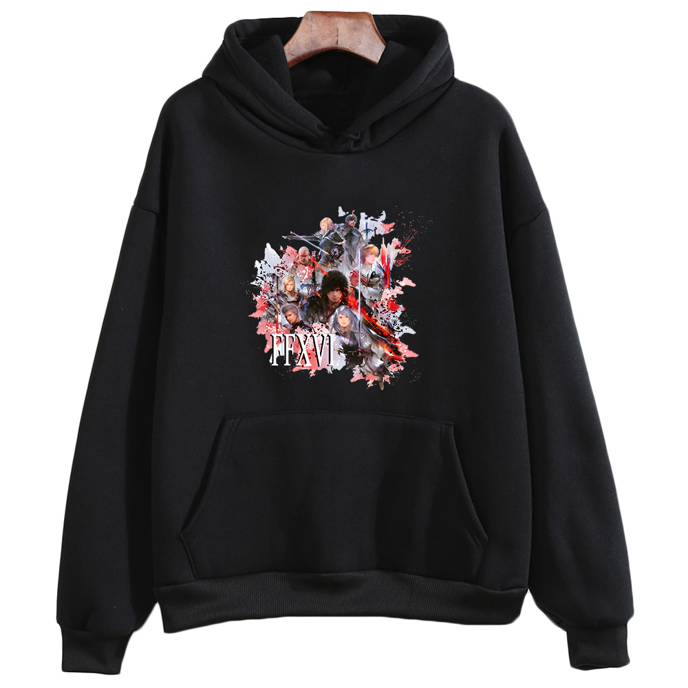 Sudaderas FINAL FANTASY XVI Ho - مراجعة Winter Clothing Drawing وسعره