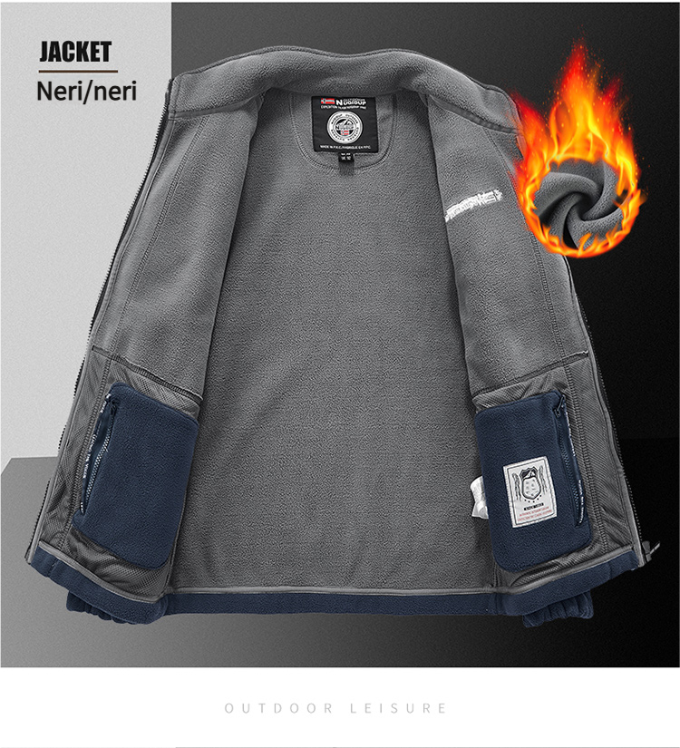 Thickened Fleece Double-sided  - مراجعة Winter Clothing Norway وسعره