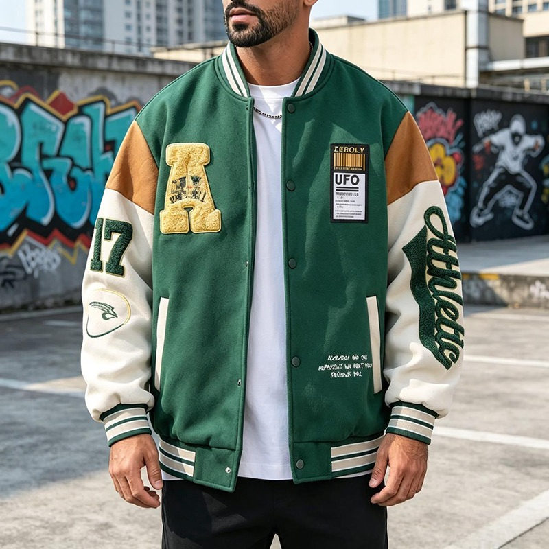 High Street Men's Baseball Jer - مراجعة Winter Clothes Shop وسعره