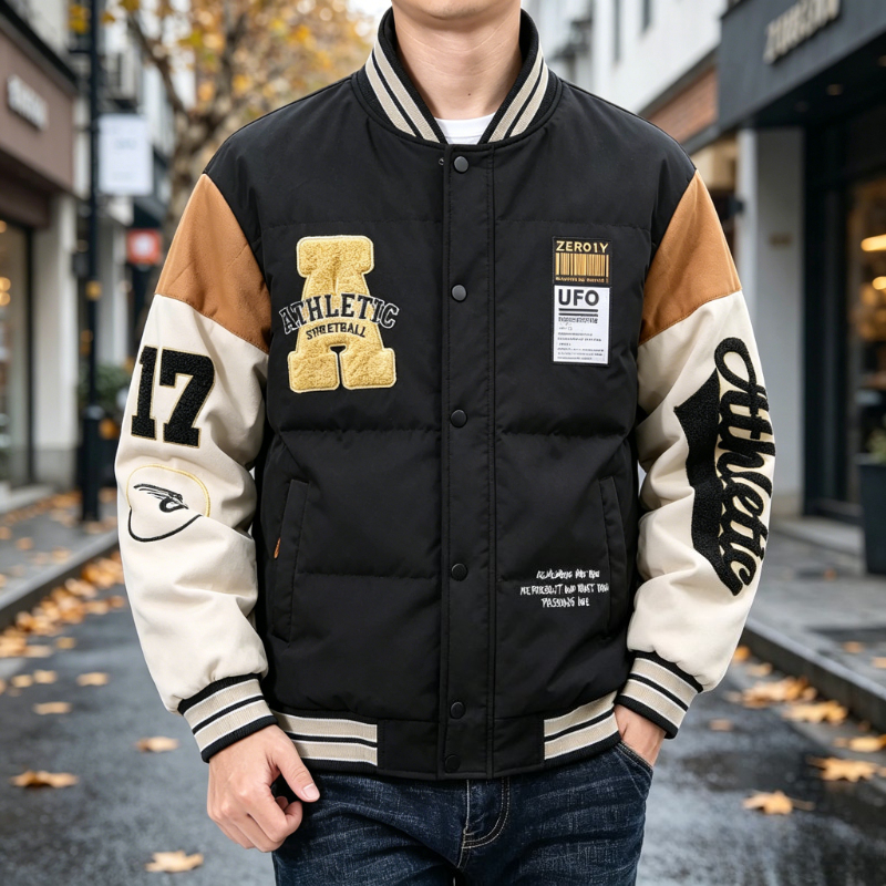 High Street Men's Baseball Jer - مراجعة Winter Clothes Shop وسعره