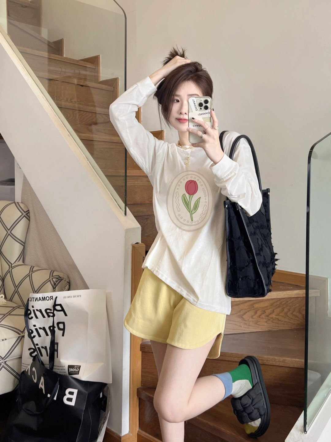 Women'S Sweat-Shirts Vintage C - مراجعة Yellow Winter Clothing وسعره