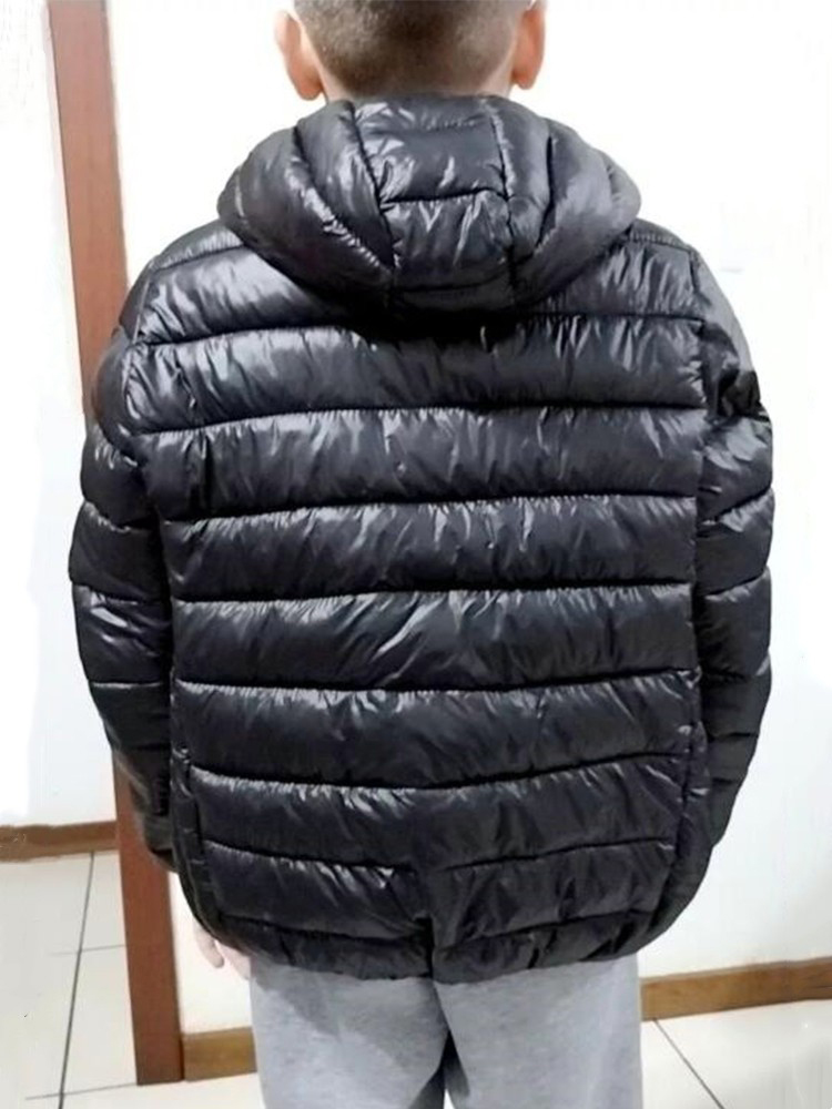 Hooded Lightweight Down Jacket - مراجعة Winter Clothing For Toddlers وسعره