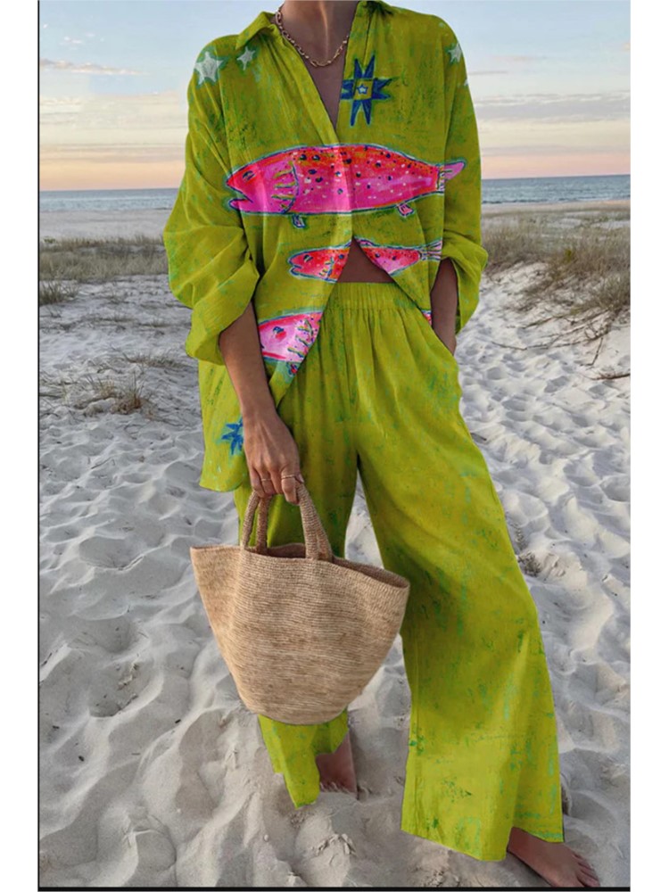 Casual Boho Print Set For Wome - مراجعة Winter Clothing Kit وسعره