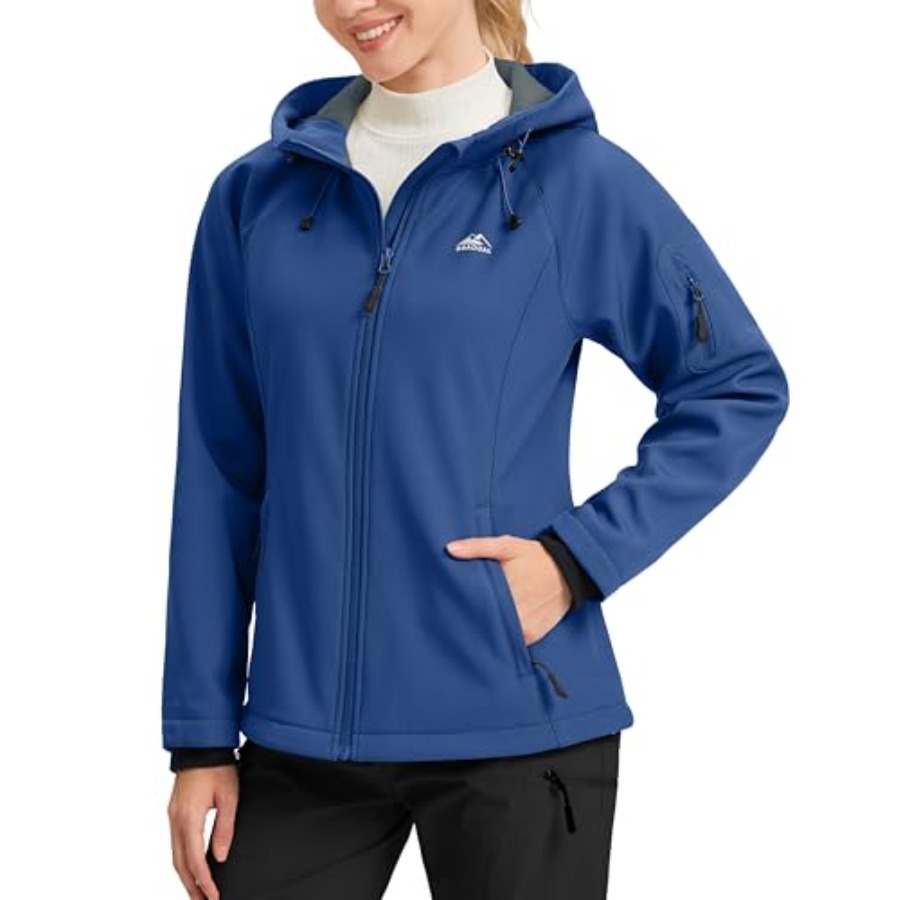 Women's Fleece Lined Softshell - مراجعة Windproof Jacket Softshell وسعره