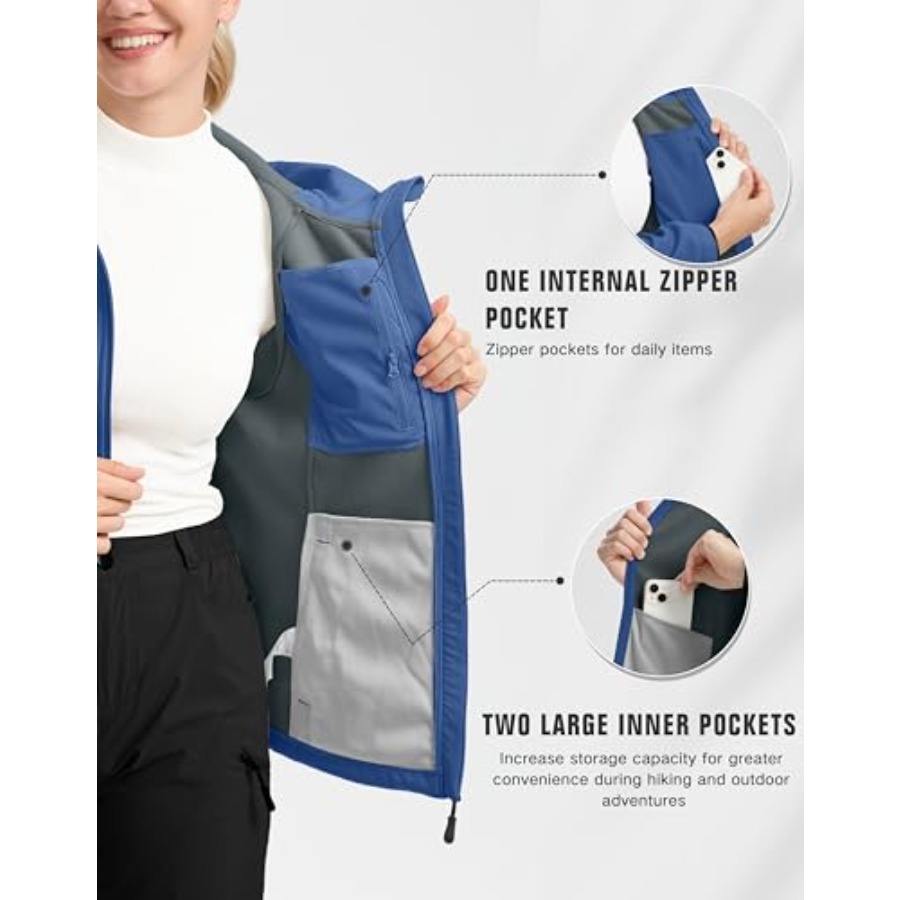 Women's Fleece Lined Softshell - مراجعة Windproof Jacket Softshell وسعره
