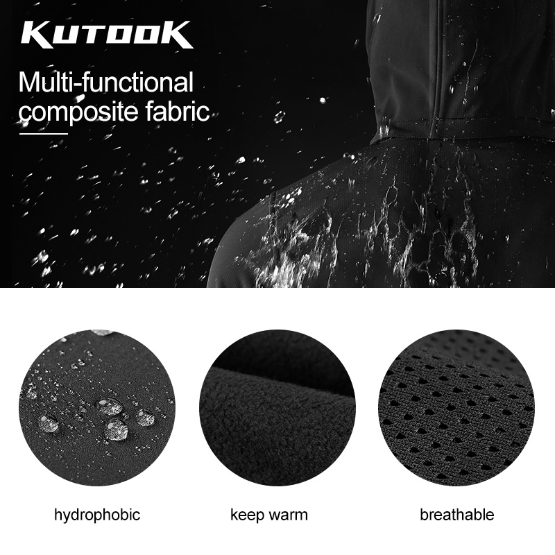 KUTOOK Men's Hiking Jacket Fle - مراجعة Windproof Jacket Softshell وسعره