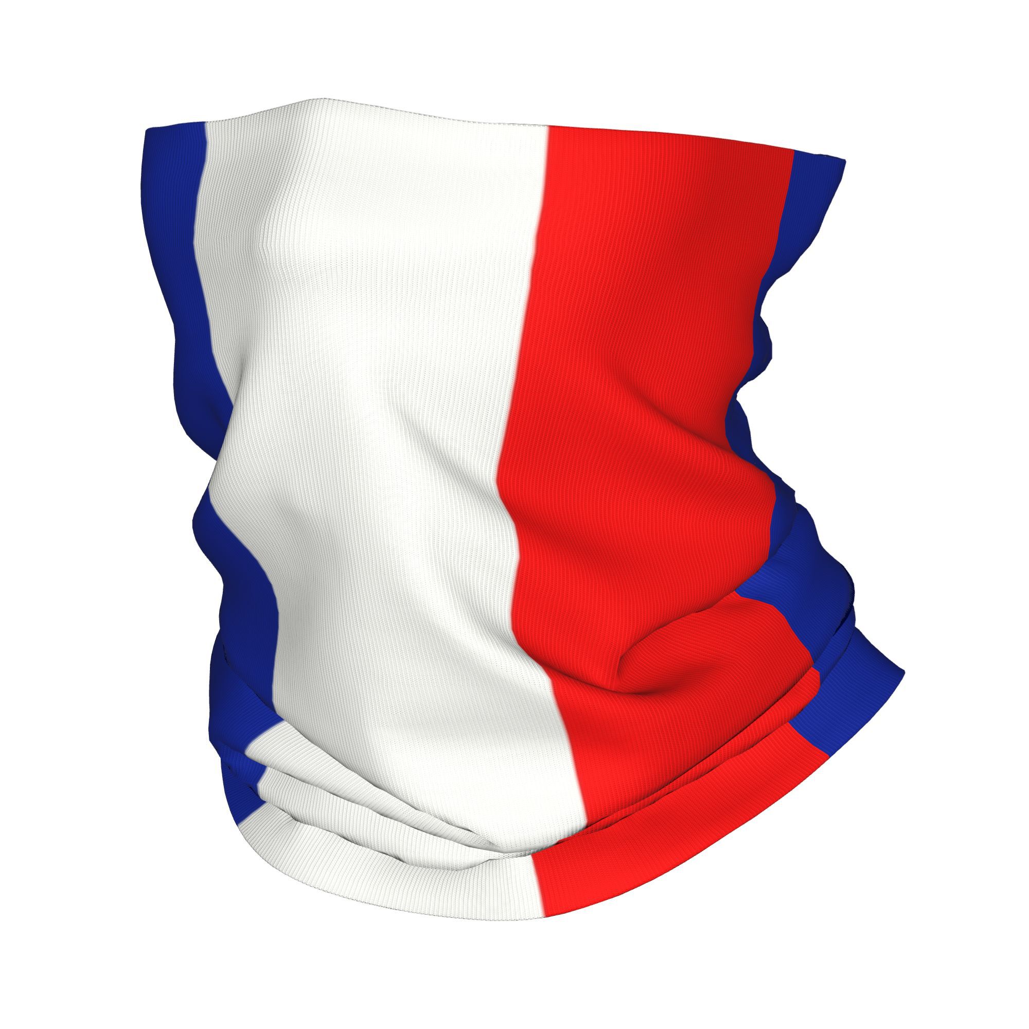 Custom French Flag France Band - مراجعة Neck Gaiter Fleece وسعره
