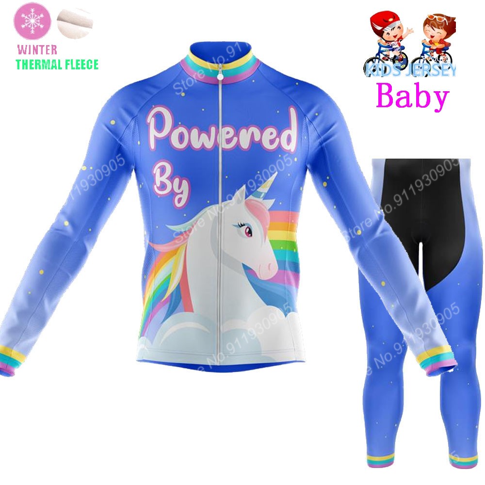 2022 Kids Unicorn Cycling Jers - مراجعة Winter Clothing Kids وسعره