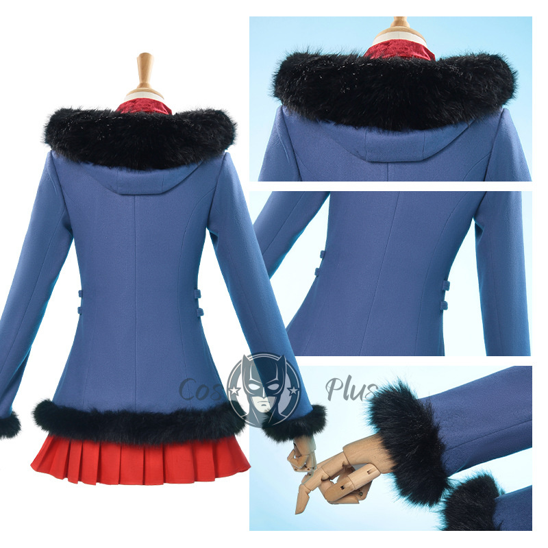 Anime EVA Ayanami Rei Cosplay  - مراجعة Winter Clothing Game وسعره