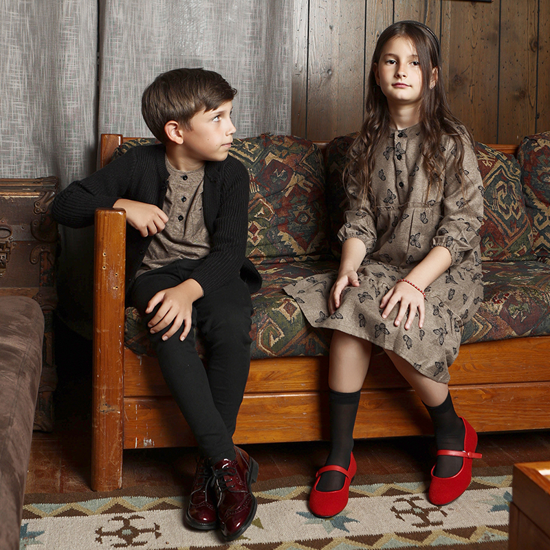 AA AW25 Printed Linen + Knit S - مراجعة Winter Clothing Kids وسعره