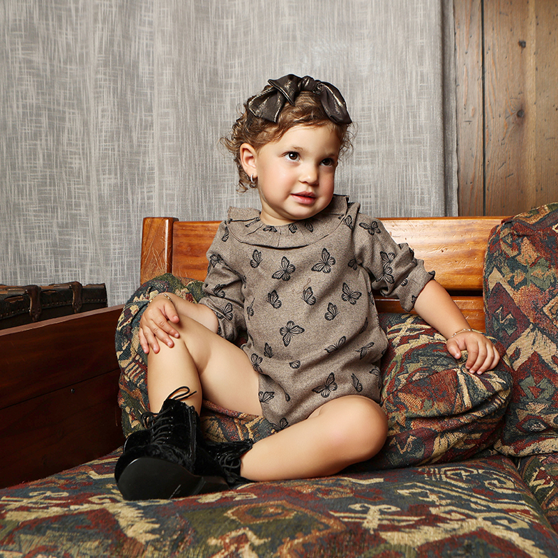 AA AW25 Printed Linen + Knit S - مراجعة Winter Clothing Kids وسعره