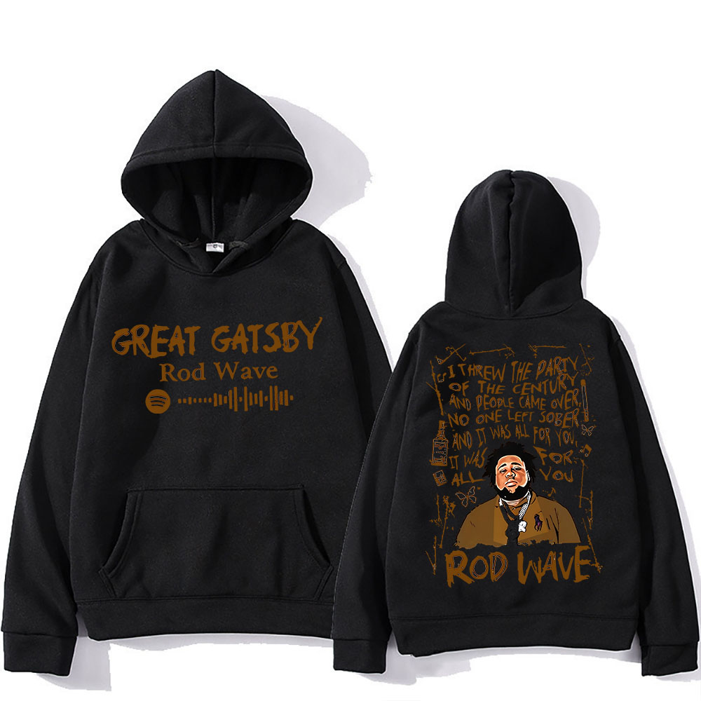 Rod Wave Graphic Printing Hood - مراجعة Winter Clothing Drawing وسعره