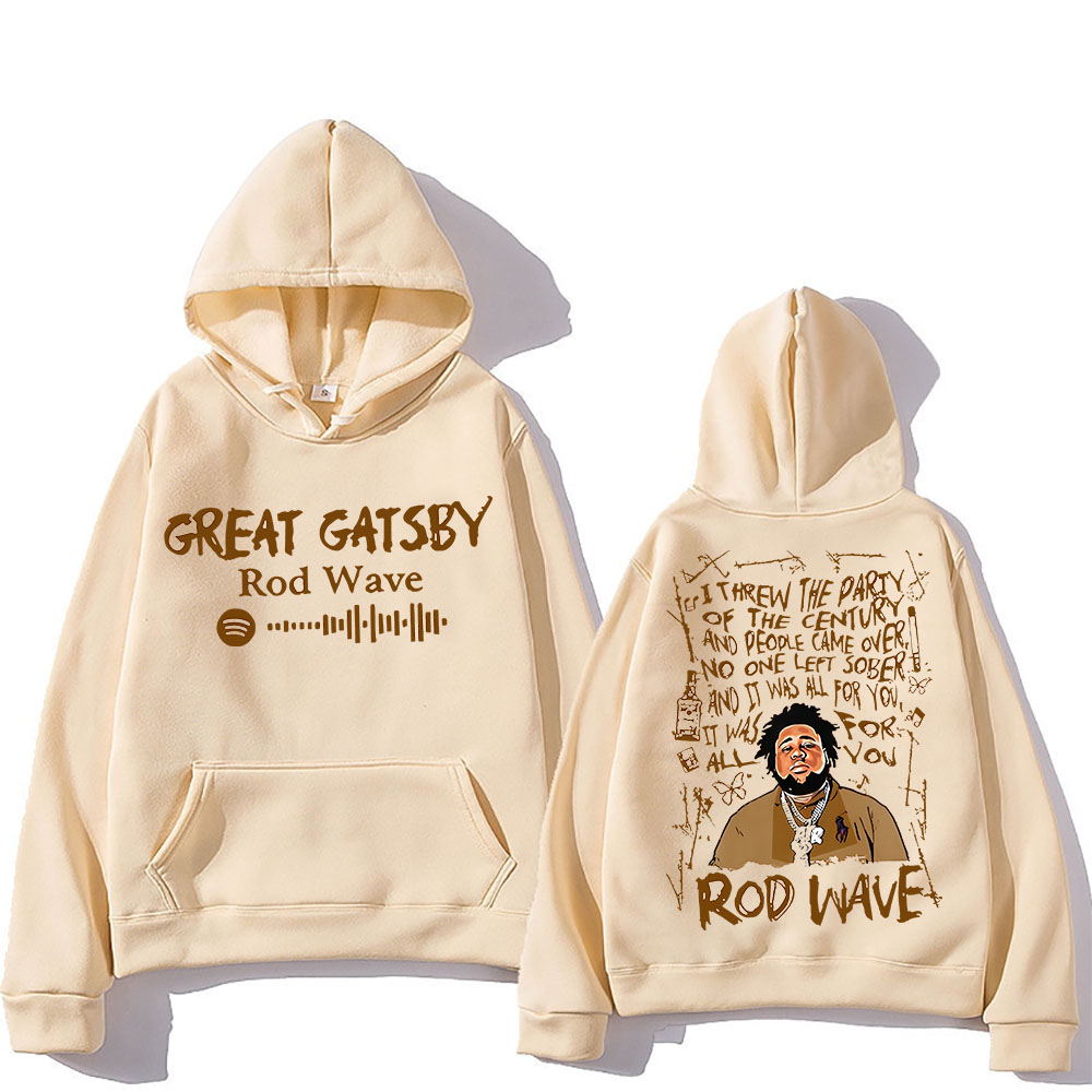 Rod Wave Graphic Printing Hood - مراجعة Winter Clothing Drawing وسعره