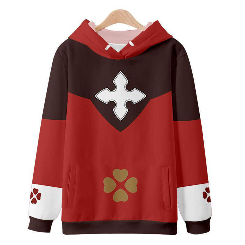 Klee Cosplay 3D Print Hoodie H - مراجعة Winter Clothing Game وسعره