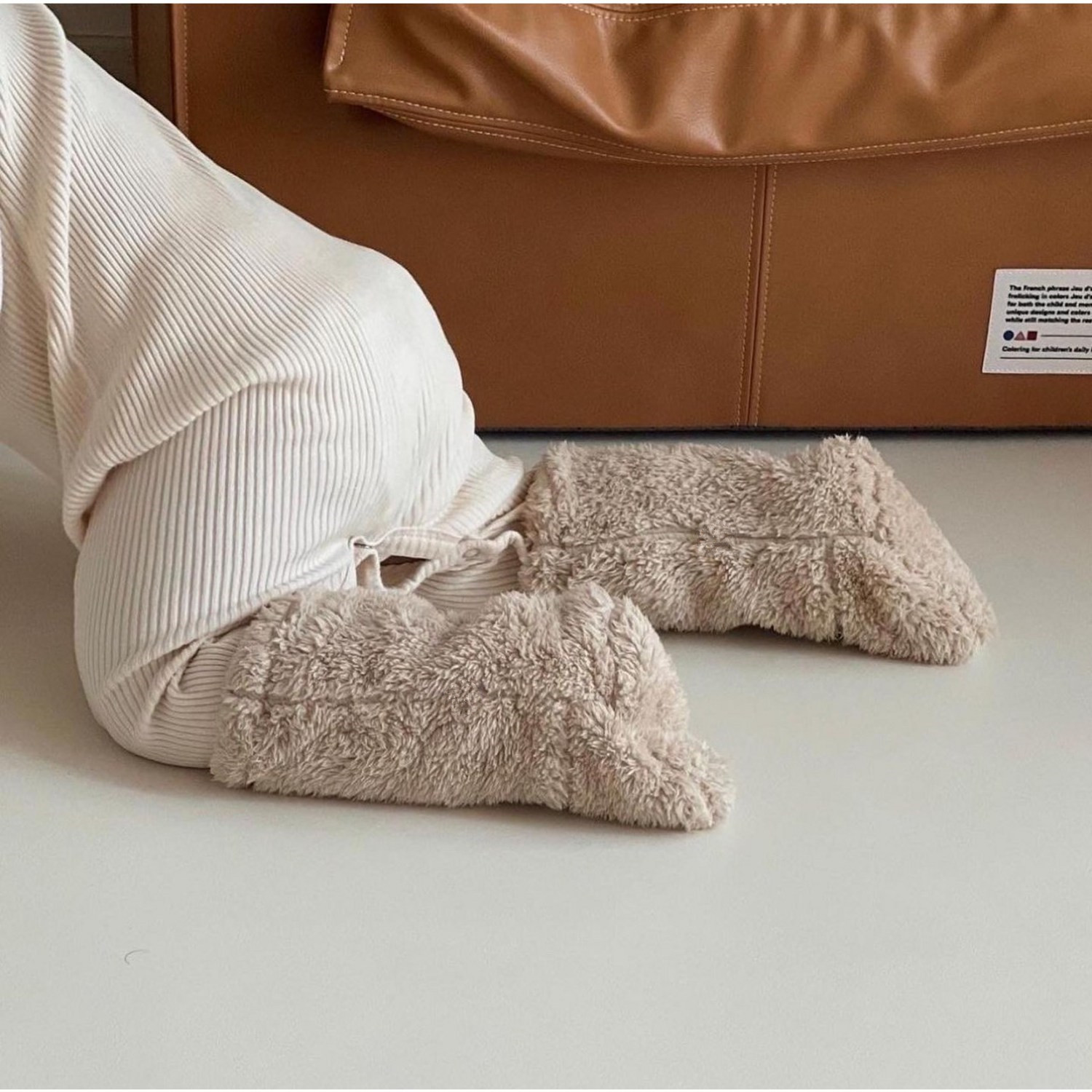 Warm Winter Baby Socks Coral F - مراجعة Winter Clothing For Toddlers وسعره