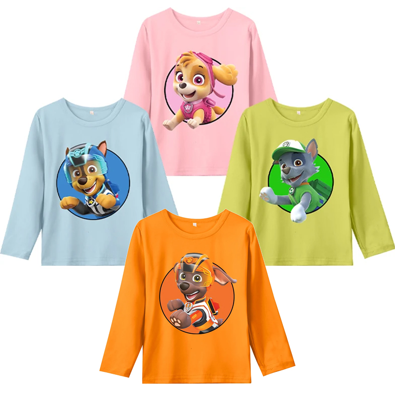 Paw Patrol Long-sleeved T-shir - مراجعة Winter Clothing Kids وسعره