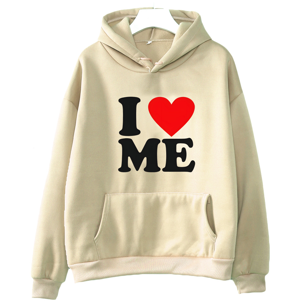 I Love Me Print Sweatshirts Pr - مراجعة Winter Clothing Drawing وسعره