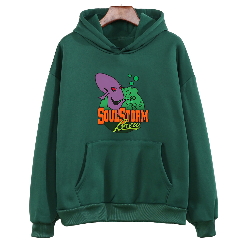Oddworld Hoodie Anime Print Ha - مراجعة Winter Clothing Drawing وسعره