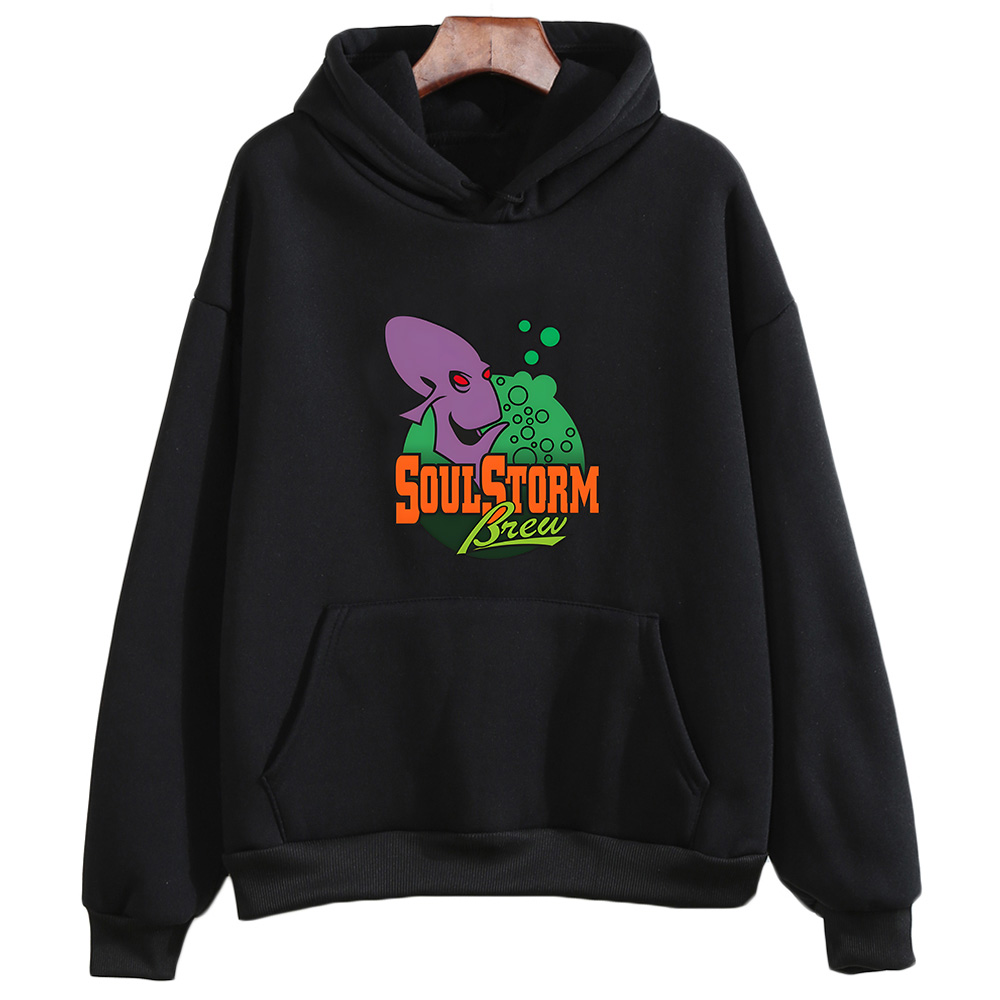 Oddworld Hoodie Anime Print Ha - مراجعة Winter Clothing Drawing وسعره