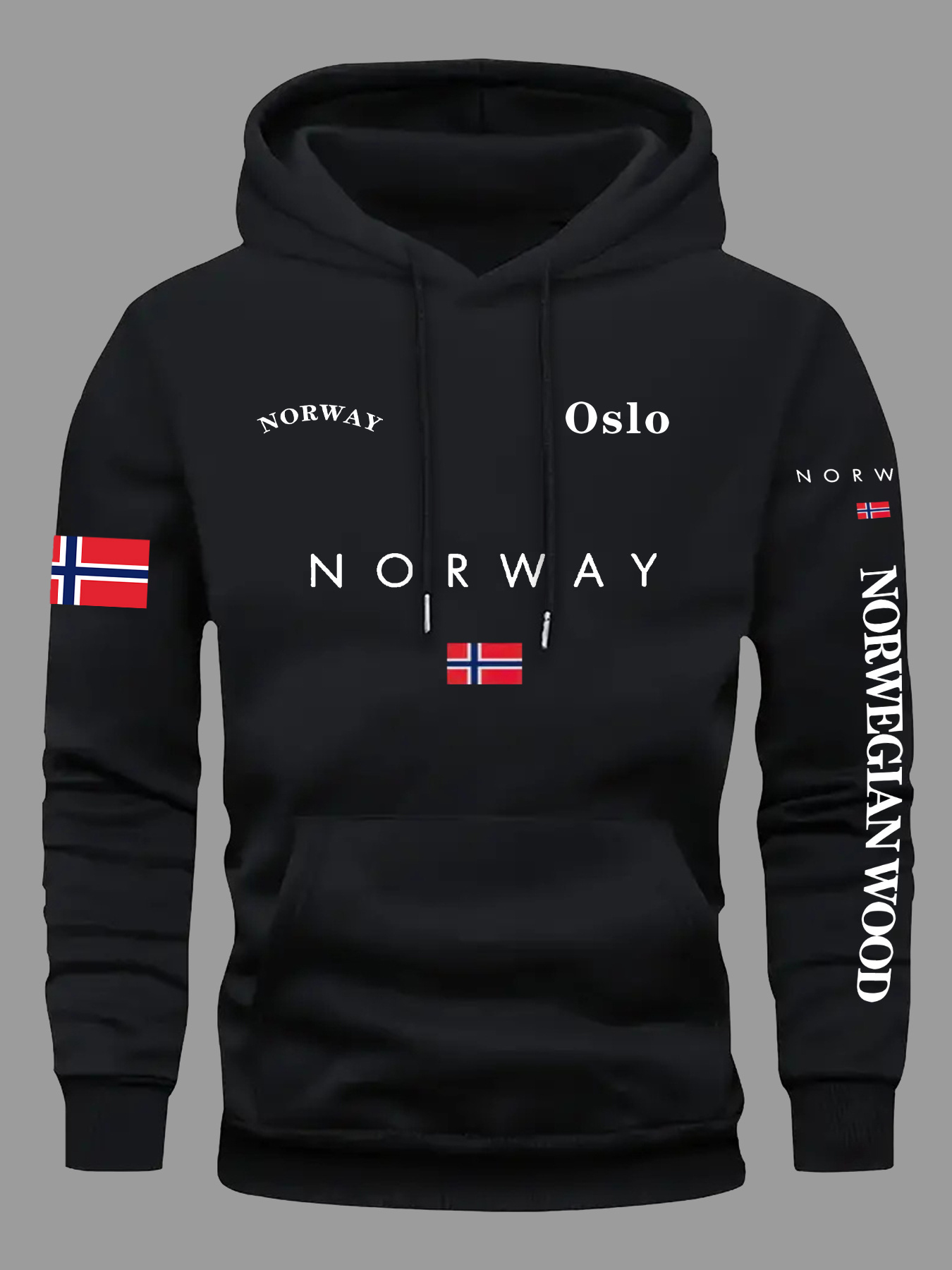 NORWAY Flag Hoodies Men Women  - مراجعة Winter Clothing Norway وسعره