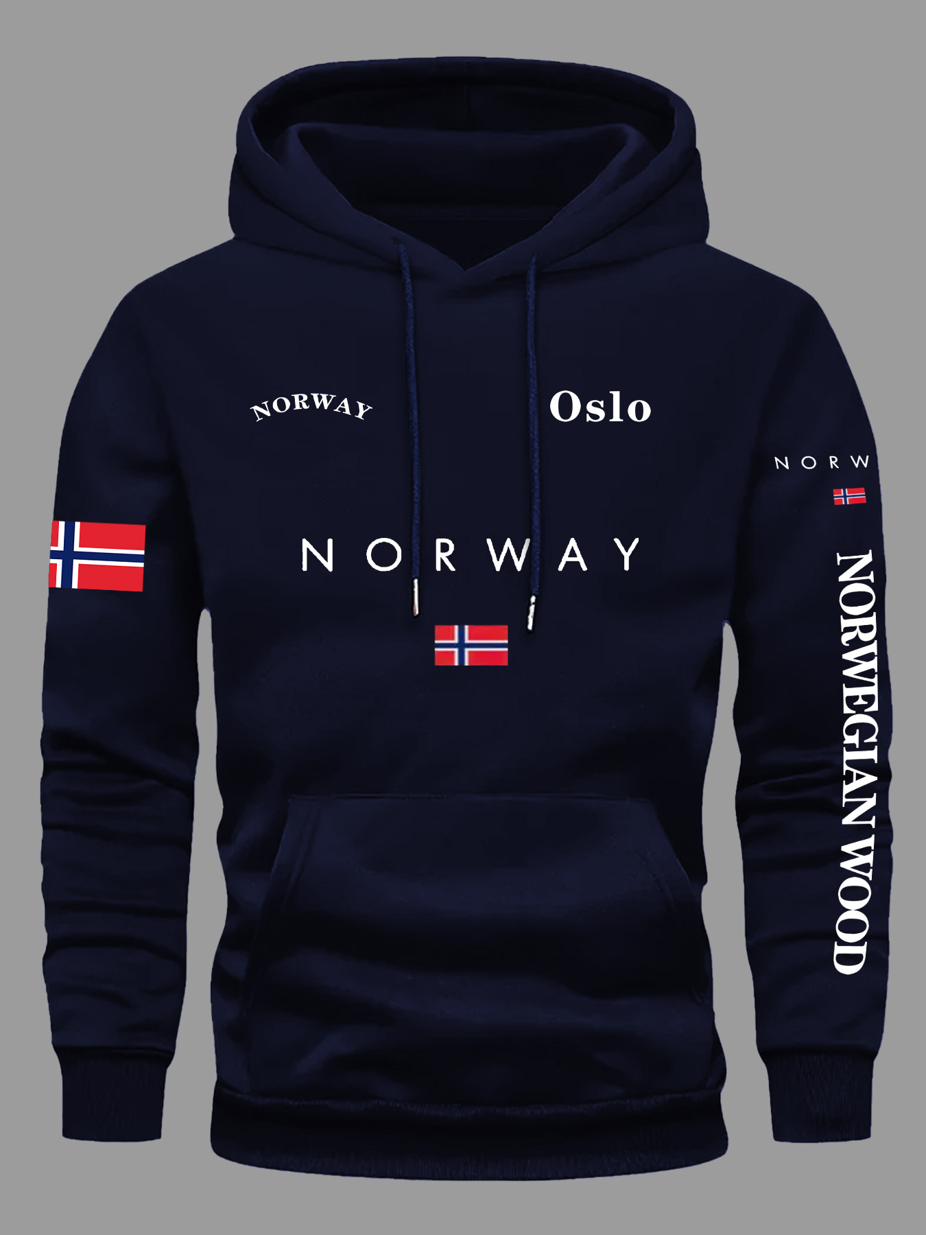 NORWAY Flag Hoodies Men Women  - مراجعة Winter Clothing Norway وسعره