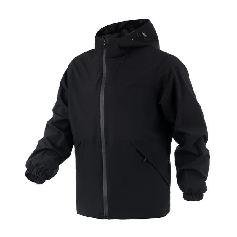 Men Jacket Hooded Windbreaker  - مراجعة Windproof Jacket Softshell وسعره